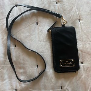 kate spade ID holder and lanyard. USED.